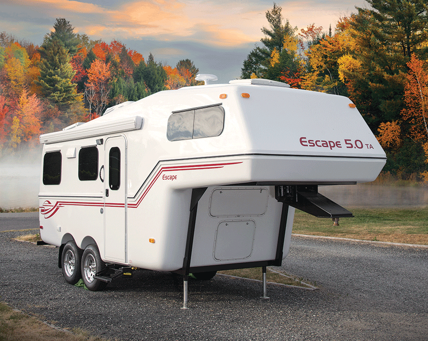 escape fiberglass travel trailer for sale