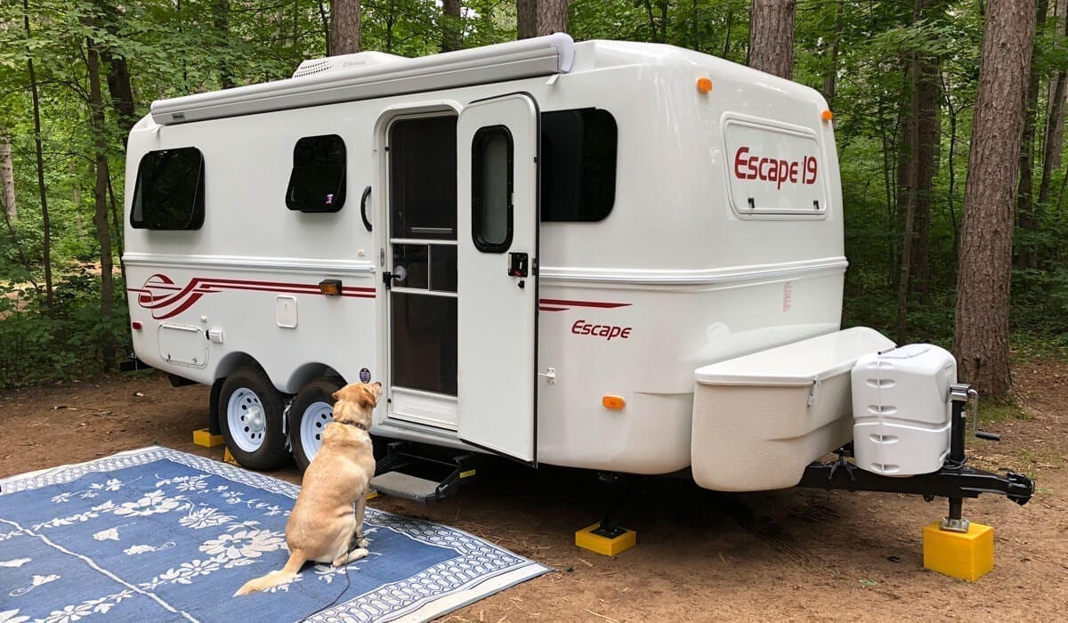 escape fiberglass travel trailer for sale