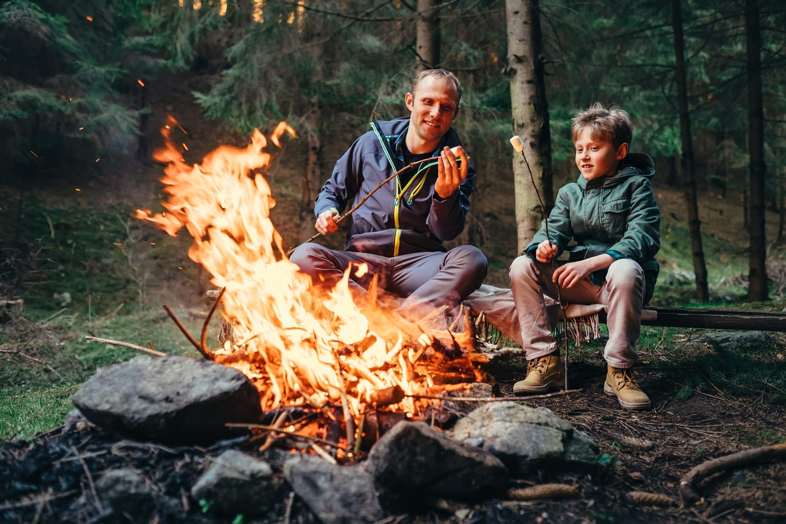 camping with families