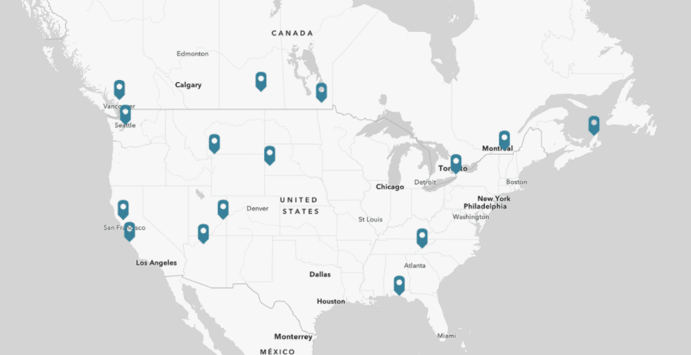 North america road trip