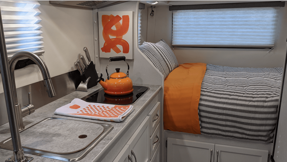 RV Life - Custom Cutting Board Kitchen Counter Extension 