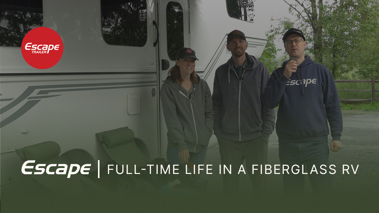 Rob And Liza Escape Trailer Interview- Full Time RVing_
